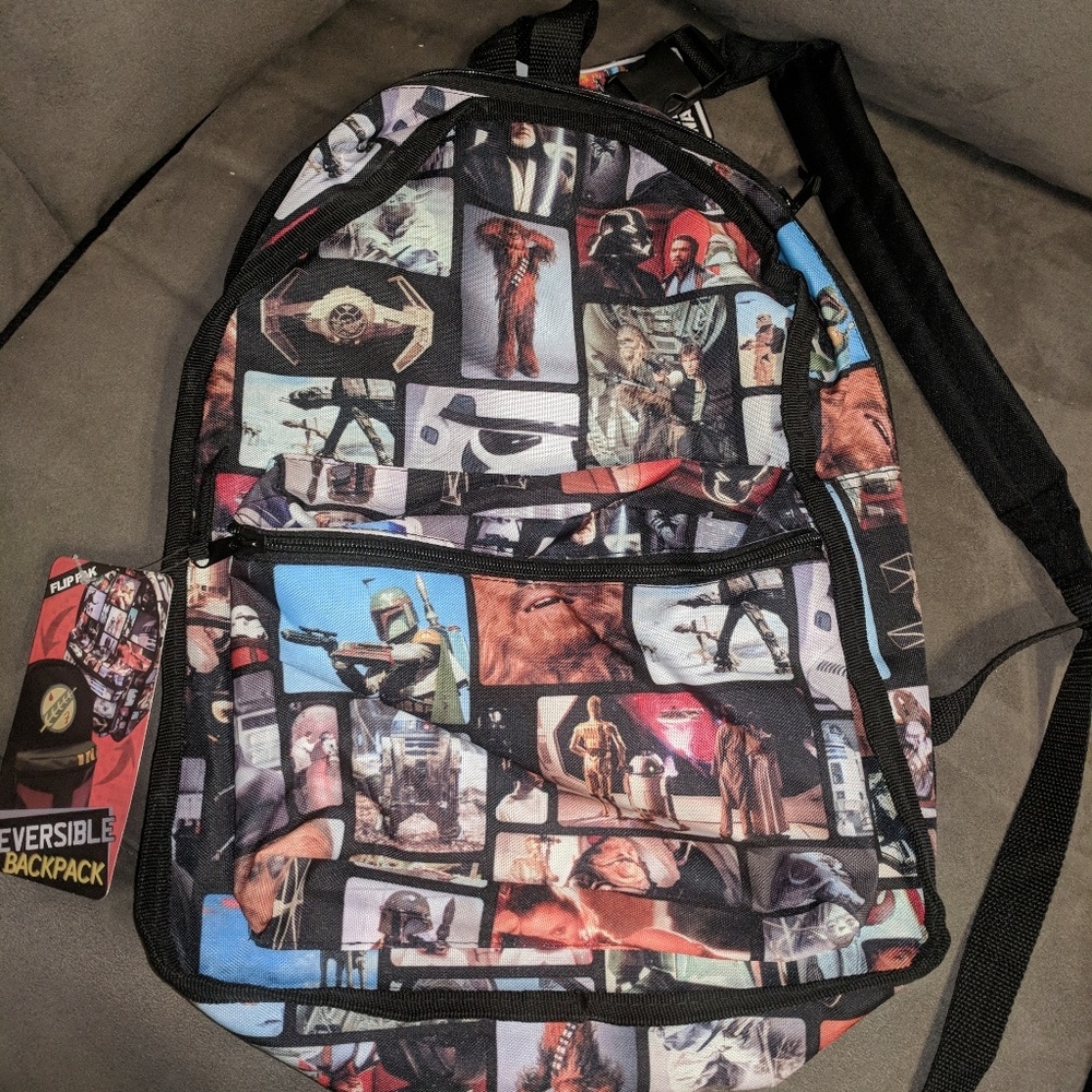 Reversible Starwars Backpack. - Picture 2 of 3